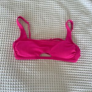 Target hot pink bikini top!